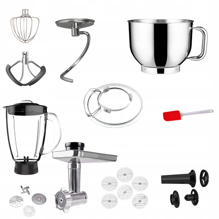 Lovio ChefAssistant Plus planetarni mikser, crni, LVSTM02PBK