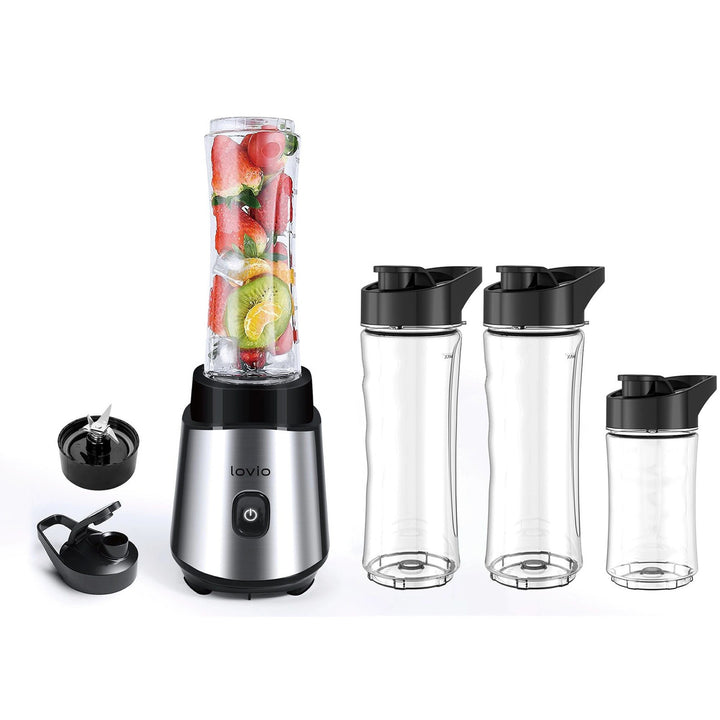LOVIO LVJBL001 jug blender, 500 W, 600 ml staklena posuda, 3 boce