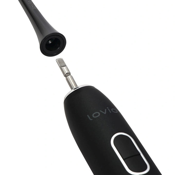 Lovio SonicProtect PRO električna četkica za zube, crna, LVTB124BK