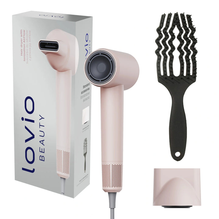 Lovio Air Flow profesionalni fen za kosu, ružičasta, LVHD001PK