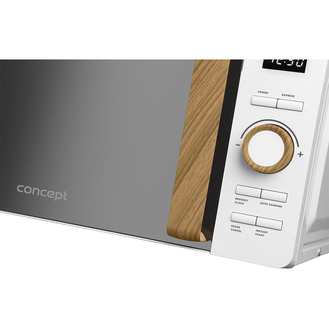 Koncept mikrovalna pećnica, 5 razina snage, funkcija odmrzavanja, zapremina 20 litara, 800 W, bijela, MT4420wh