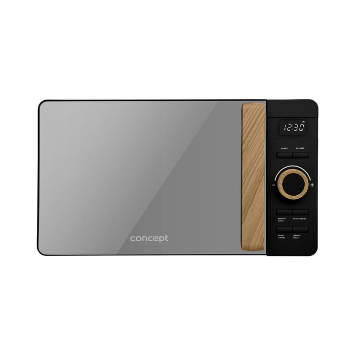 Koncept mikrovalna pećnica, 5 razina snage, funkcija odmrzavanja, zapremina 20 litara, 800 W, crna, MT3520bc