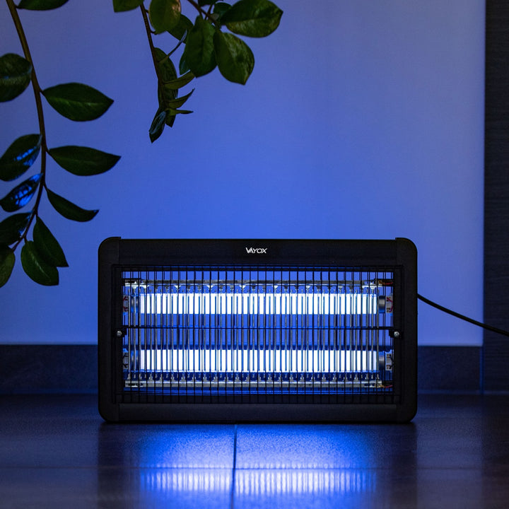 Lampa za ubijanje kukaca za komarce, muhe i leptire; električni zamak; UV; 20 W; Vayox