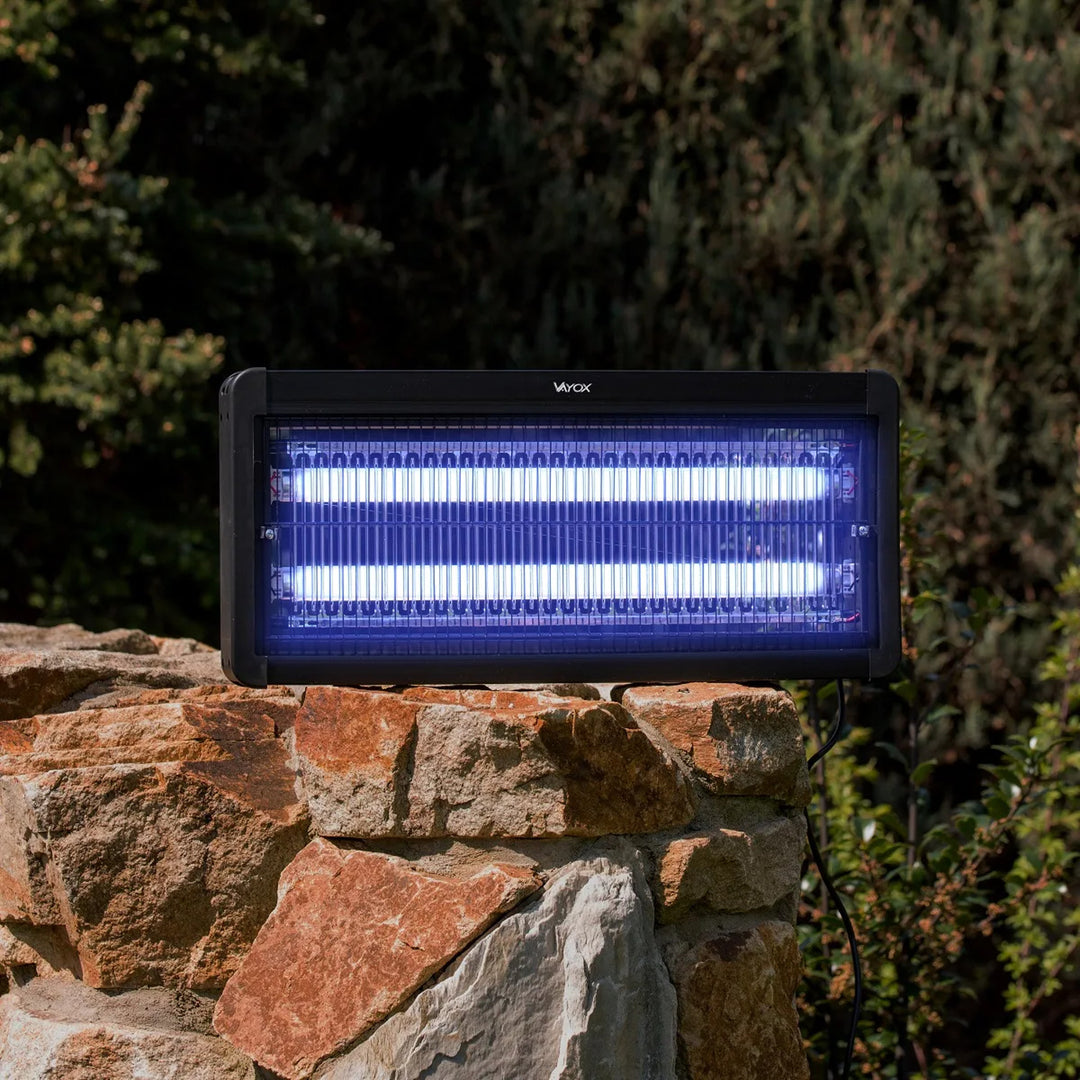 Lampa za ubijanje kukaca za komarce, muhe i leptire; električni zamak; UV; 20 W; Vayox