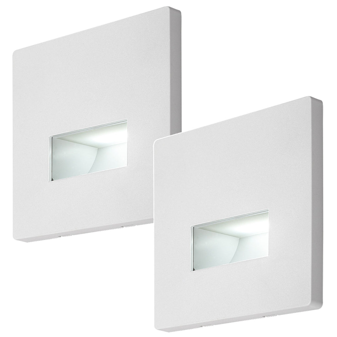 Lunca 1W LED lampa, IP20, bijela, podesiva boja svjetla 3000, 4500, 6500 K, 77196, 2 komada