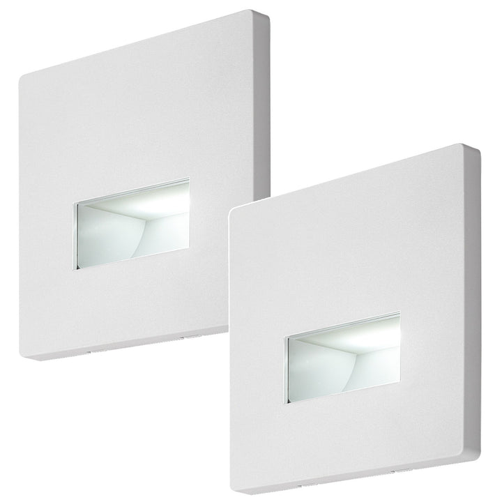Lunca 1W LED lampa, IP20, bijela, podesiva boja svjetla 3000, 4500, 6500 K, 77196, 2 komada