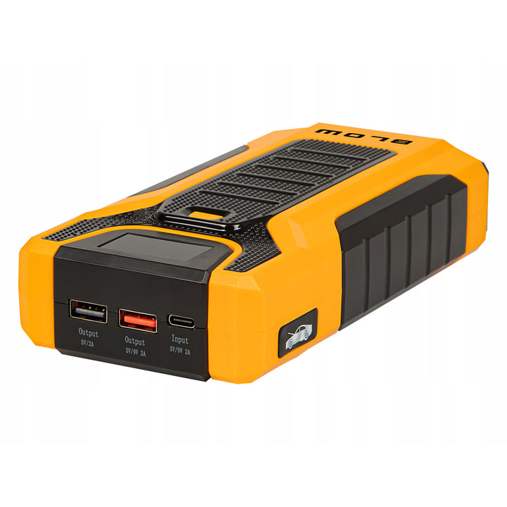 Puhalo za paljenje akumulatora, s funkcijama power bank i svjetiljke, struja: 600 A početna struja, 1000 A vršna struja, kapacitet 30 000 mAh, 81-203