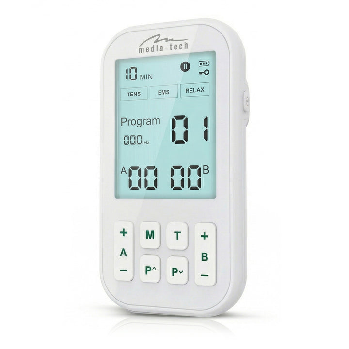Masazer i elektrostimulator mišića, TENS/EMS, 3-u-1 stimulacija, Mediatech, MT6543