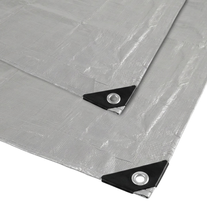 Srebrna cerada, 120 g, 4x6 m, VA0476, vodootporna, Vayox