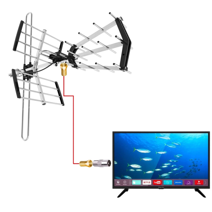 VA900 COMBO DVB-T/T2 smjerna antena s LTE filtrom, aluminij, Vayox