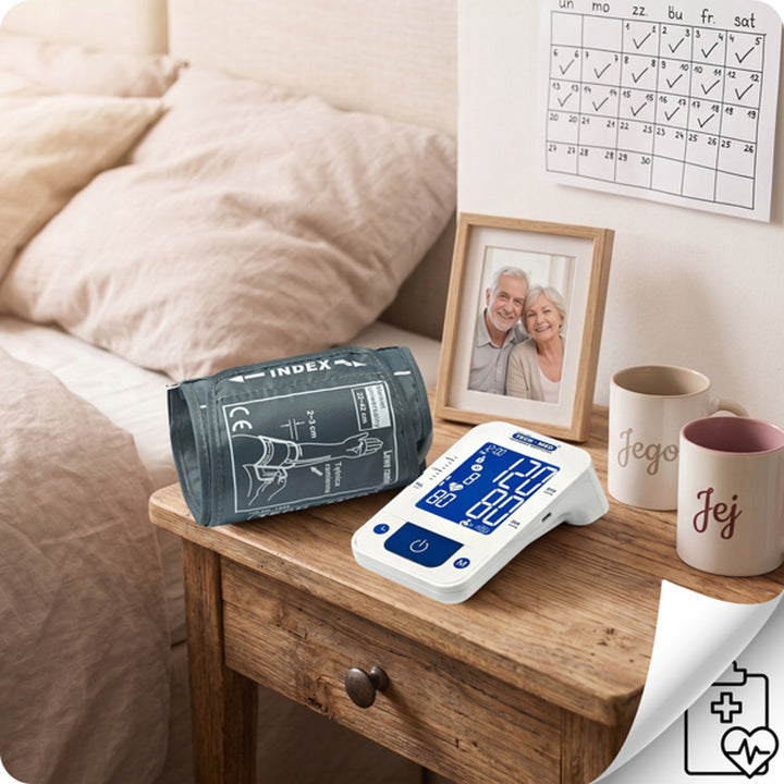 Elektronički monitor krvnog tlaka, glasovna funkcija, veličina manžete 22–42 cm, IHB indikator, TMA-CONTROL3, Techmed