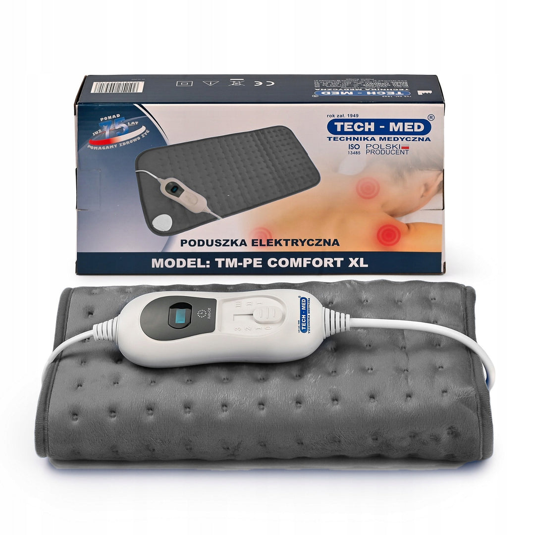 Električni grijaći jastuk, 3 razine grijanja, 30x60 cm, 100 W, TM-PE COMFORT XL, Tech-Med