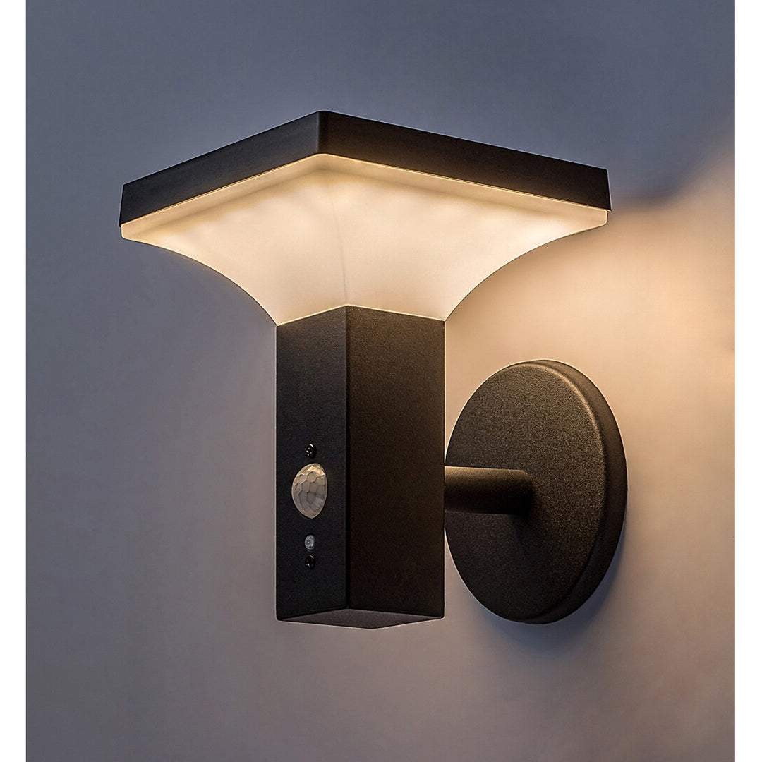 Rabalux lampa, zidna, vanjska, na solarni pogon, IP44, 4W LED, Geleen, 2 komada