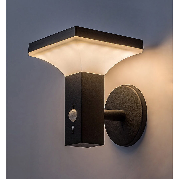 Rabalux lampa, zidna, vanjska, na solarni pogon, IP44, 4W LED, Geleen, 2 komada