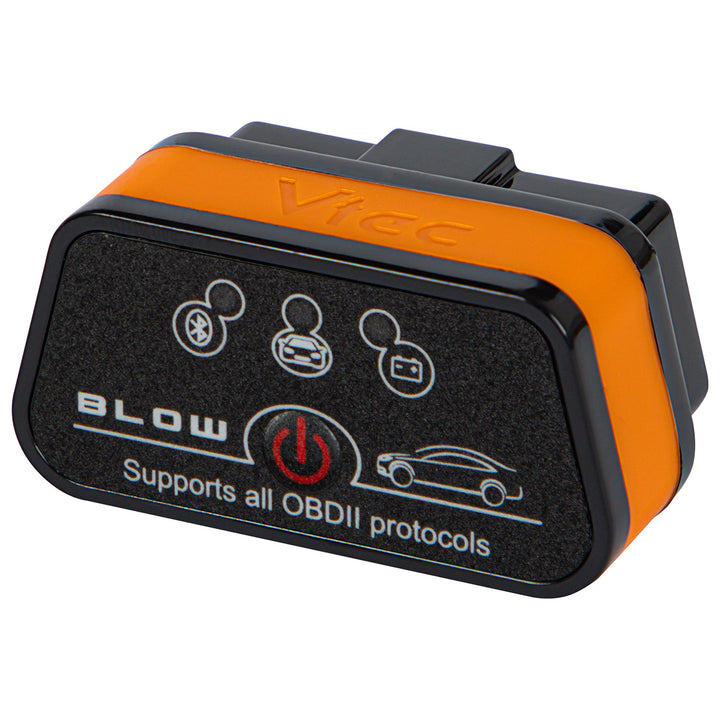 Vtec iTRON Blow OBD2 dijagnostički sučelje, Bluetooth 4.0, bežična komunikacija s ugrađenim računalom automobila, visoka kompatibilnost, 58-660