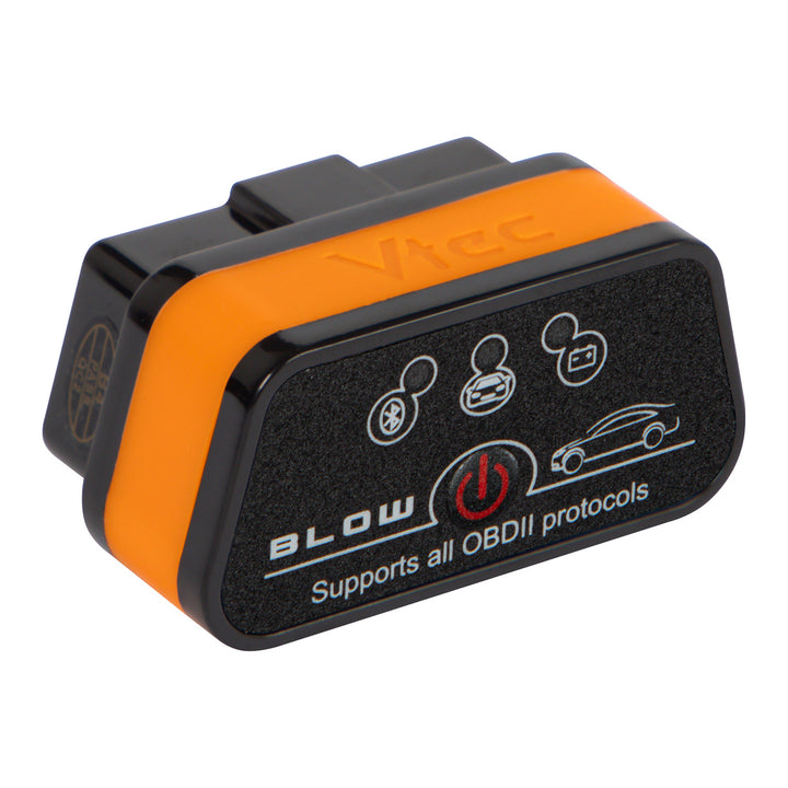 Vtec iTRON Blow OBD2 dijagnostički sučelje, Bluetooth 4.0, bežična komunikacija s ugrađenim računalom automobila, visoka kompatibilnost, 58-660