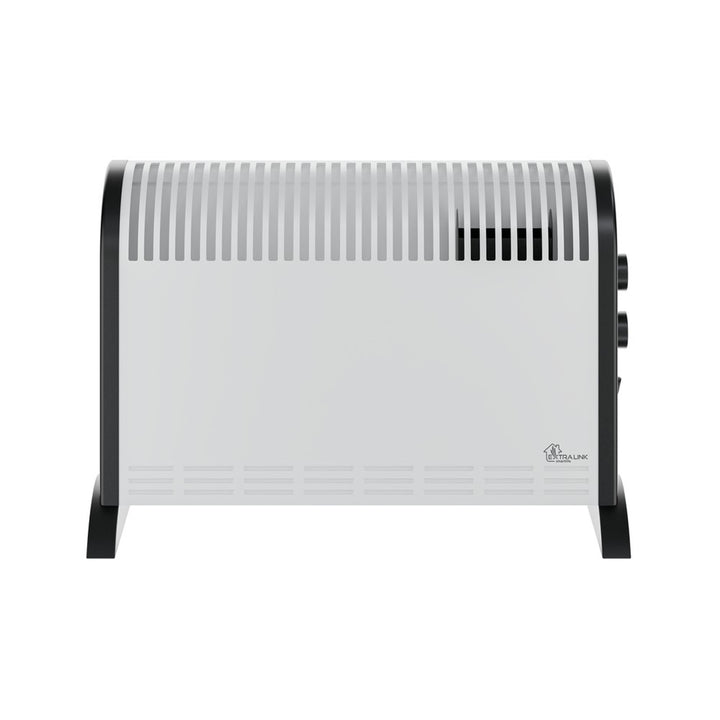Električni konvektorski grijač Extralink, 2000 W, ugrađeni ventilator za raspodjelu topline, kontrola s 3 postavke, turbo način rada, LCV-06