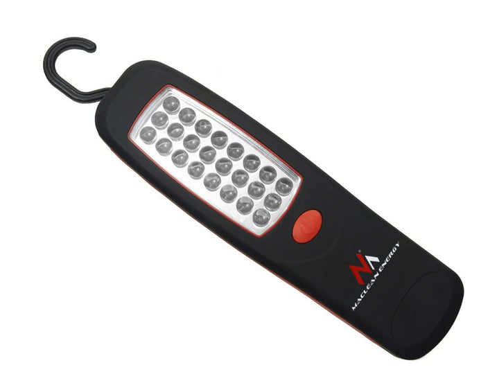 Maclean 24 LED radna lampa, magnet, kuka, 3xAA, MCE03
