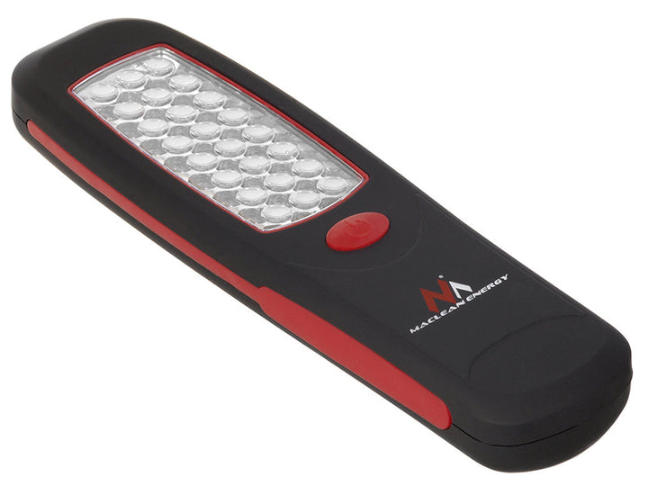 Maclean 24 LED radna lampa, magnet, kuka, 3xAA, MCE03