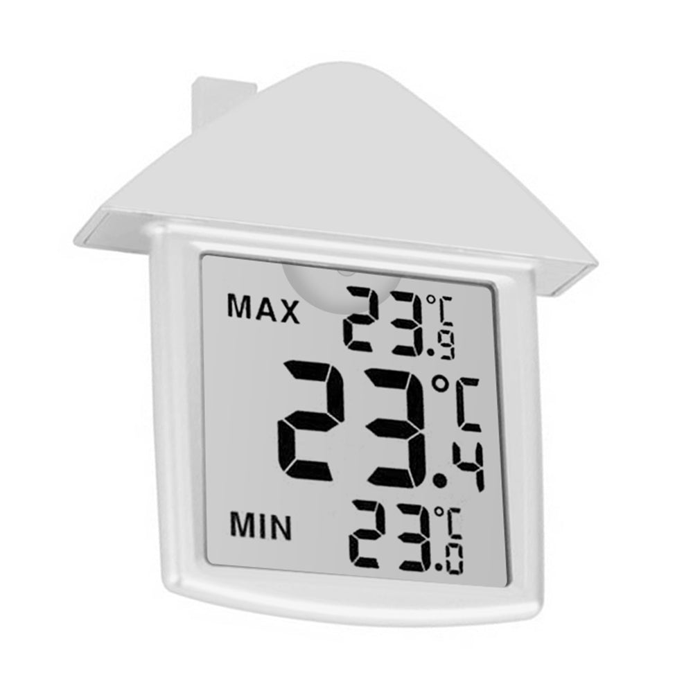 Perel digitalni termometar, za unutarnju/vanjsku upotrebu, prozirni LCD zaslon, WC216