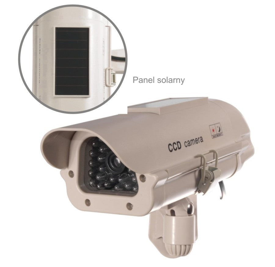 SOL1500 lažna kamera Solarni LED bljeskalica naljepnica besplatno