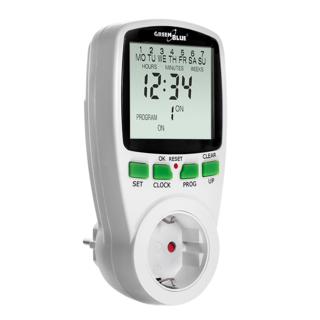 Timer - GreenBlue GB105G digitalni tajmer, njemački utikač