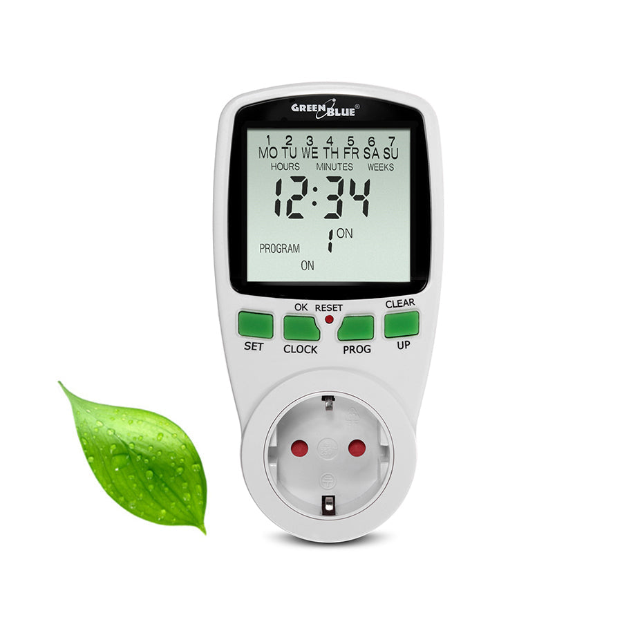 Timer - GreenBlue GB105G digitalni tajmer, njemački utikač