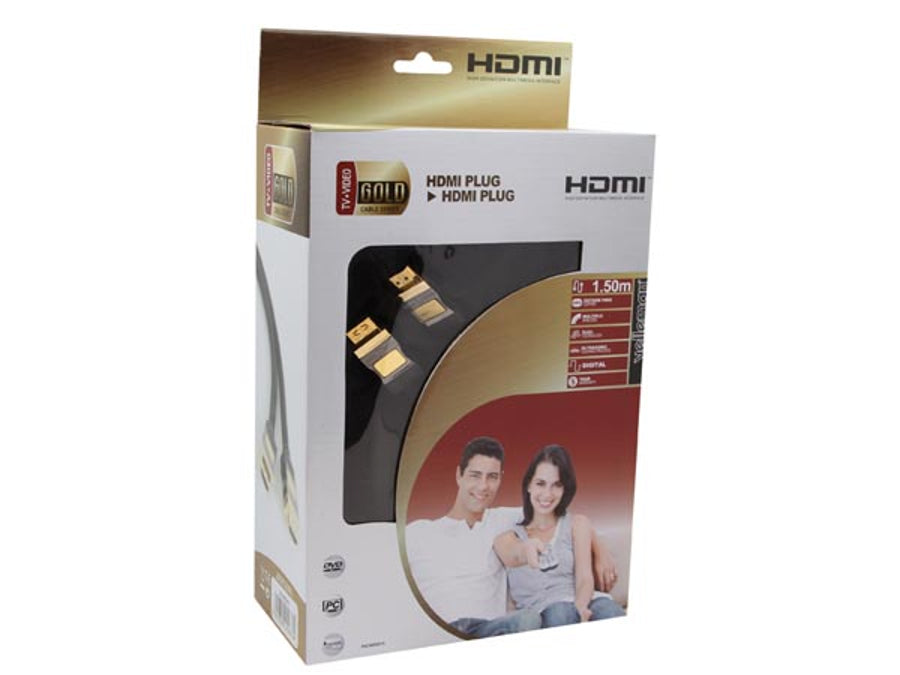 Cablu HDMI-HDMI de înaltă calitate de la Velleman 1,5 m
