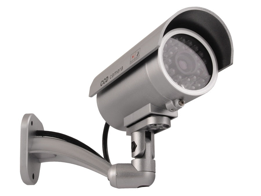 Lažna cijevna kamera, IR LED diode, srebrna, IR9000S