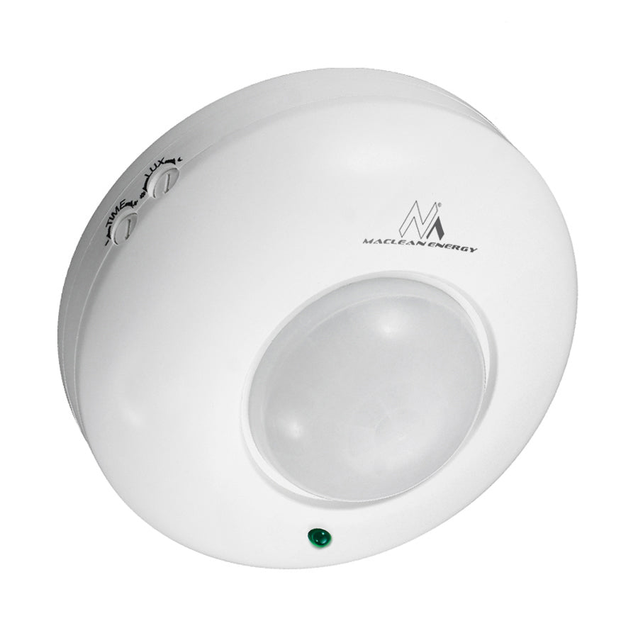 Maclean PIR senzor pokreta, montiran na strop, 1200 W, domet 6 m, MCE19