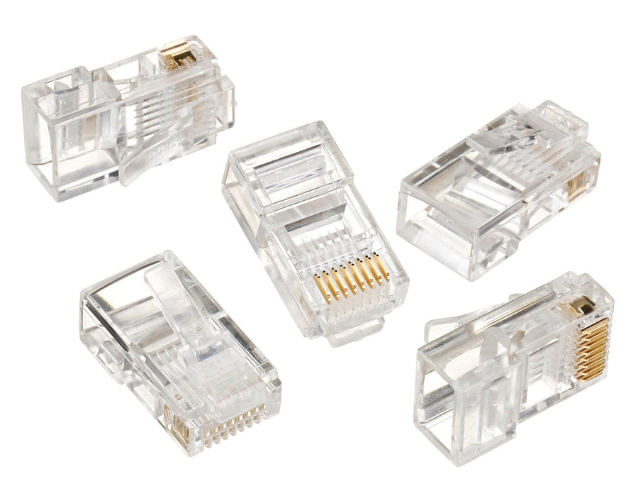 Visokokvalitetni RJ45 8P8C 5e Maclean MCTV-663 konektori - 100 kom.