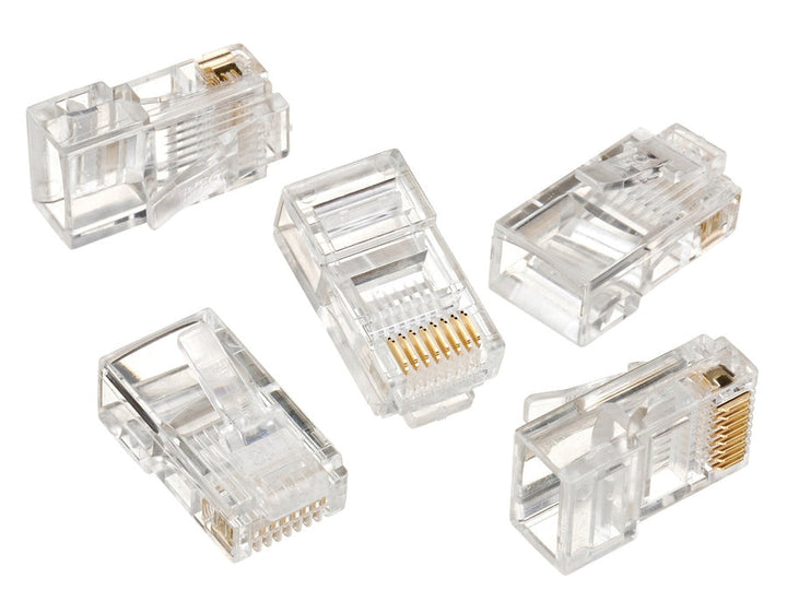 Visokokvalitetni RJ45 8P8C 5e Maclean MCTV-663 konektori - 100 kom.