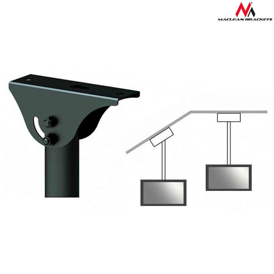 Maclean stropni nosač za TV, max. VESA 400×400, 32–65", 50 kg, MC-631