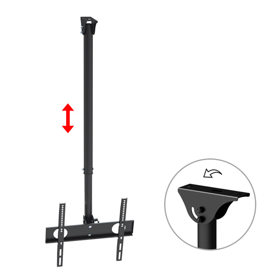 Maclean stropni nosač za TV, max. VESA 400×400, 32–65", 50 kg, MC-631