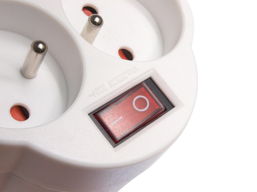 Maclean električna utičnica s prekidačem, 2 kom., max. 3680 W, MCE31