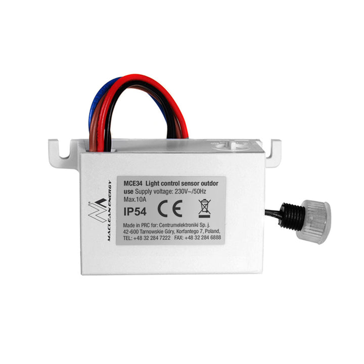 Maclean senzor sumraka, s vanjskom sondom, max. 2300 W, MCE34