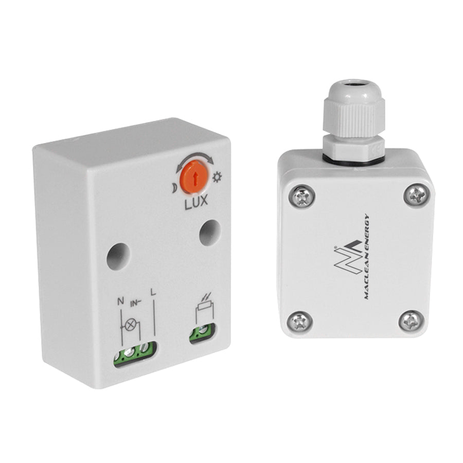 Maclean senzor sumraka, s vanjskom sondom, max. 3450 W, MCE35