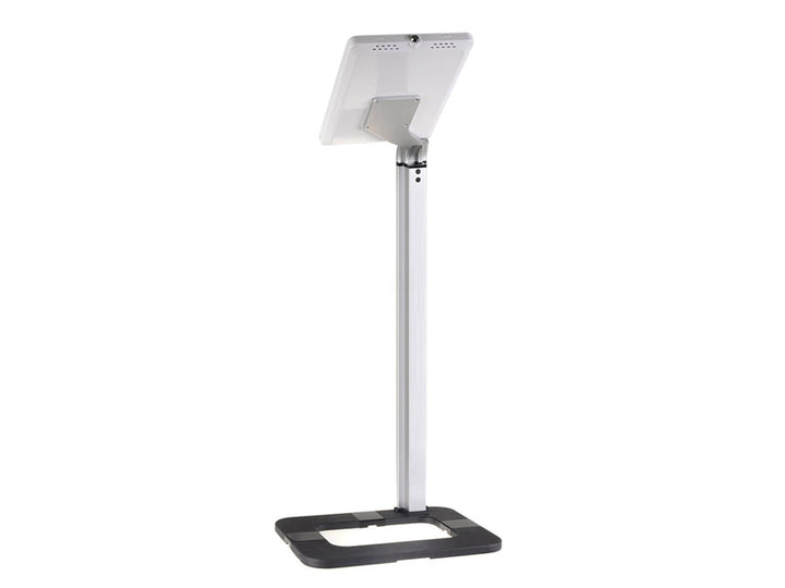 Maclean stalak/držač za oglašavanje tableta, podni s bravom, univerzalni, 9,7"-10,1", MC-645