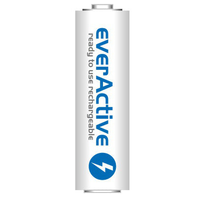 4x everActive R6/AA Ni-MH 2600 mAh punjive baterije, spremne za upotrebu
