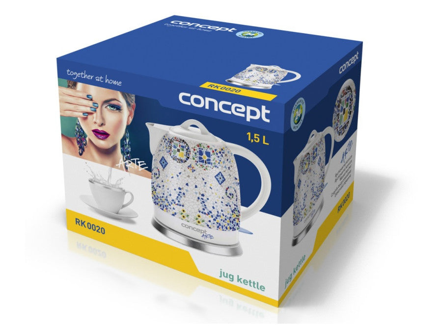 Koncept Orient 1.5L keramički električni kuhalo za vodu