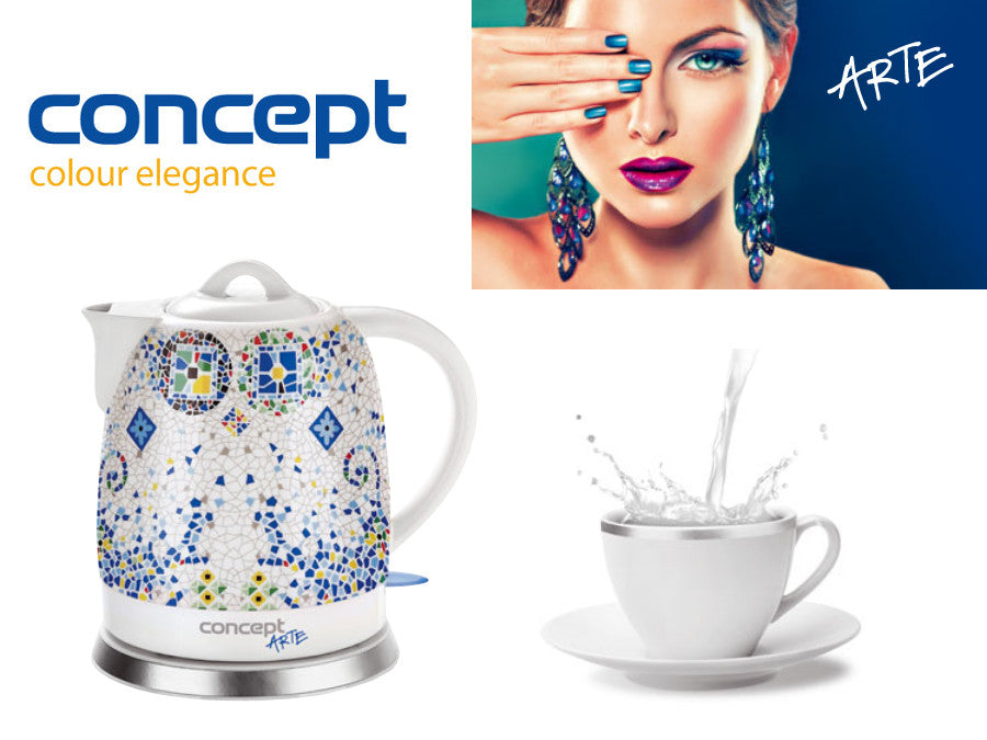 Koncept Orient 1.5L keramički električni kuhalo za vodu