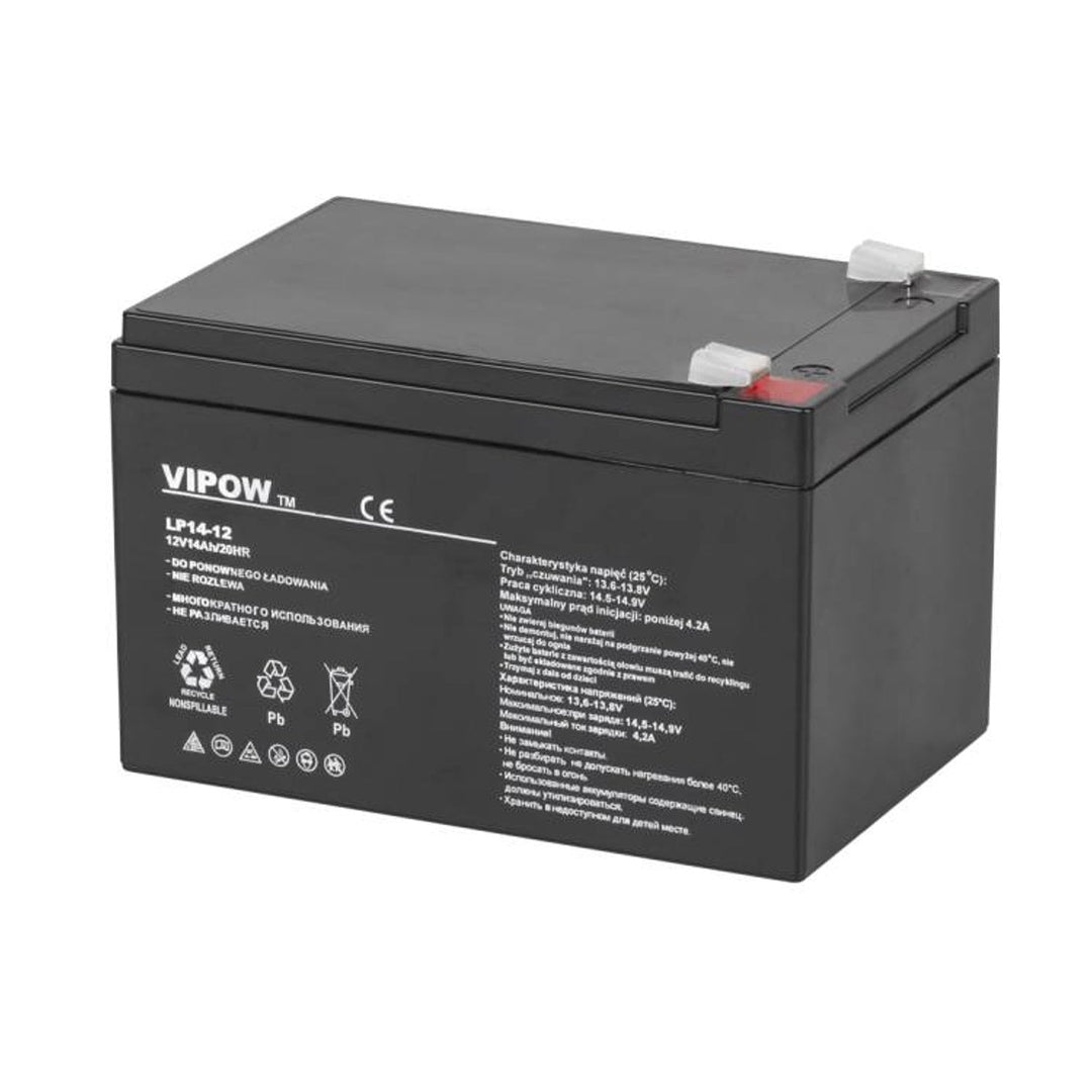 VIPOW 12V 14Ah gel baterija, kvalitetan proizvod