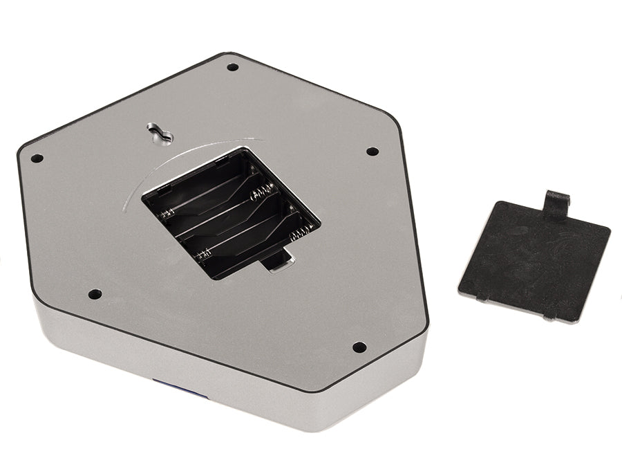 Solarno napajana lažna alarmna sirena, srebrna DC3200 S, 3x LED