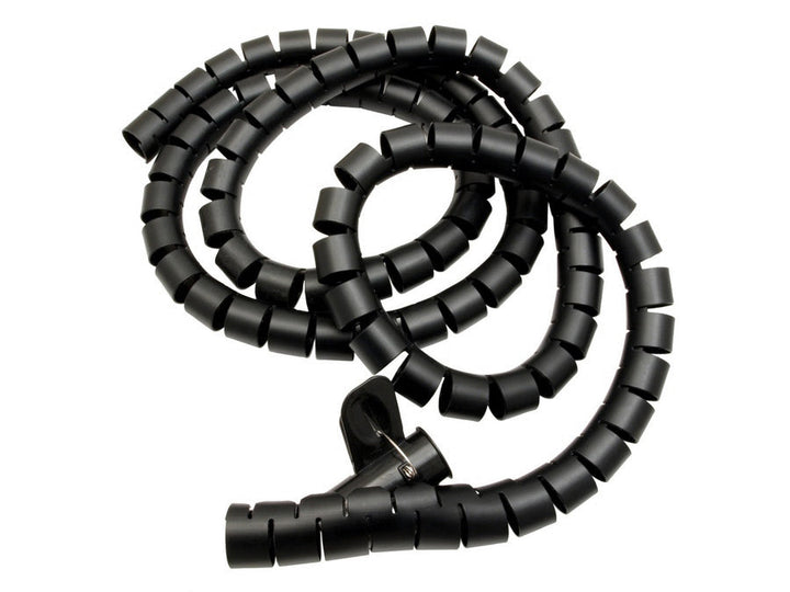 Maclean organizator/navlaka za kabel, 25 mm x 2 m, crna, MCTV-676 B