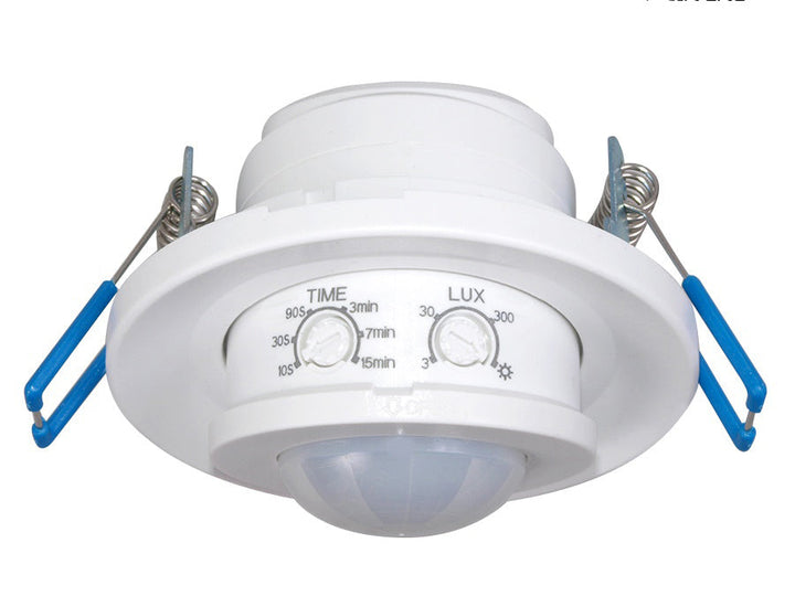 Maclean PIR senzor pokreta, infracrveni, ugradbeni, domet 6 m, 800 W/400 W, MCE130