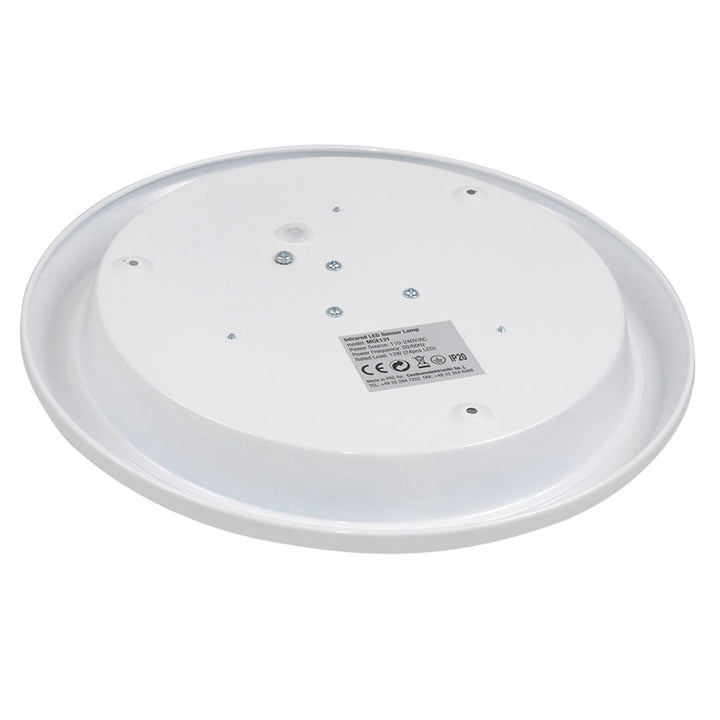 Maclean LED stropna svjetiljka s senzorom pokreta, PIR senzorom, dometom do 6 m, 12 W, neutralno bijela boja (4000 K), MCE131