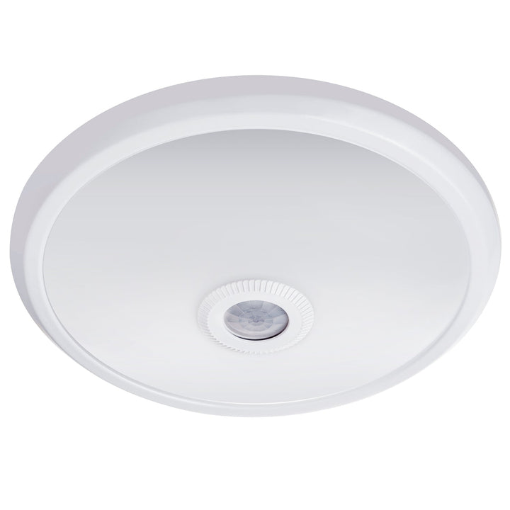Maclean LED stropna svjetiljka s senzorom pokreta, PIR senzorom, dometom do 6 m, 12 W, neutralno bijela boja (4000 K), MCE131