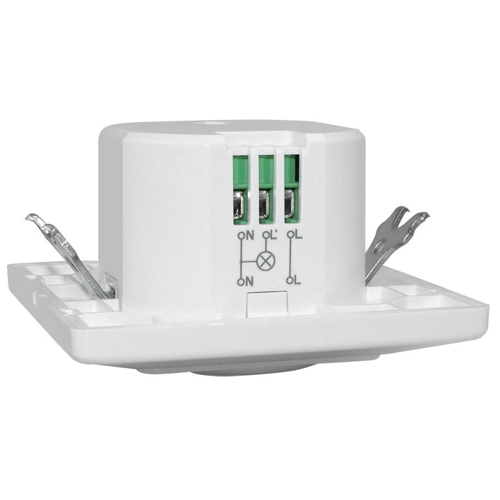 Mikrovalni senzor pokreta za razvodnu kutiju, domet 5–15 m, 1200 W, Maclean MCE132