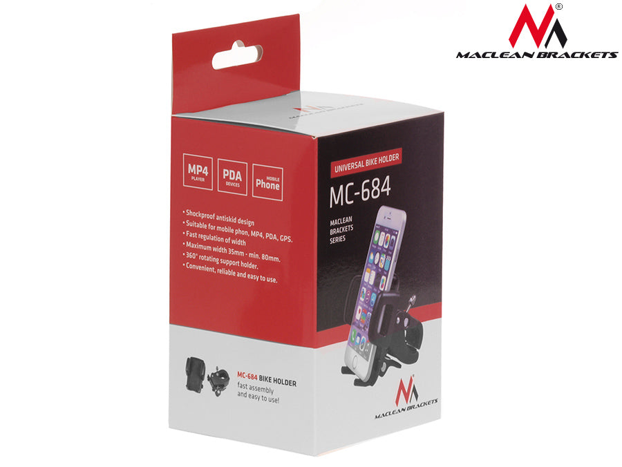 Maclean Mount, Bicikl, Za telefon, Navigacija, Univerzalni, MC-684