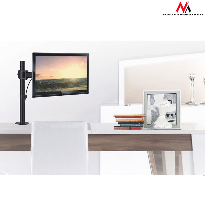 Maclean držač za stol za LCD monitor, 13"-27", VESA 75x75 i 100x100, 8 kg, MC-690N